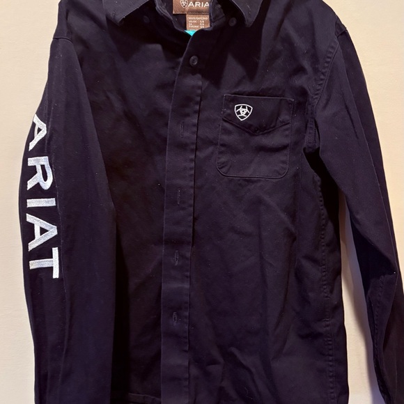 2 Ariat long sleeve button down shirts sold together. - Picture 2 of 2